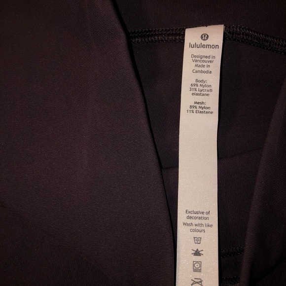 Lululemon Cropped Mesh Leggings - Picture 4 of 6